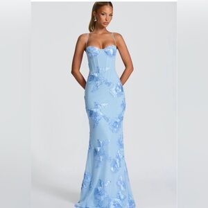Babyboo Nefertiti Maxi Dress- glacier blue- Size S SOLD OUT
